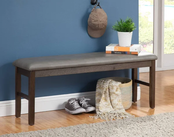 Alpine Furniture Emery Walnut Dining Bench