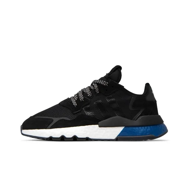 Adidas Nite Jogger Black Marathon Running Shoes/Sneakers FW5331 (Size: US 4.5)