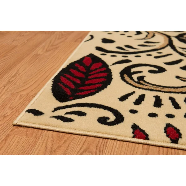 Westfield Home Montclaire Ivory Area Rug - 7&10x22 x 10&6x22