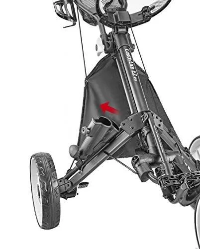 CaddyTek Explorer V8 Superlite 4 Wheel Golf Push Cart Lime