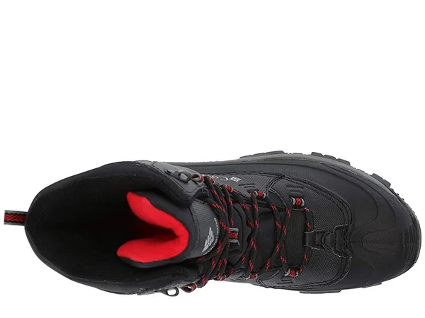Columbia Bugaboot III Men's Black/Bright Red, 10.5, Wide