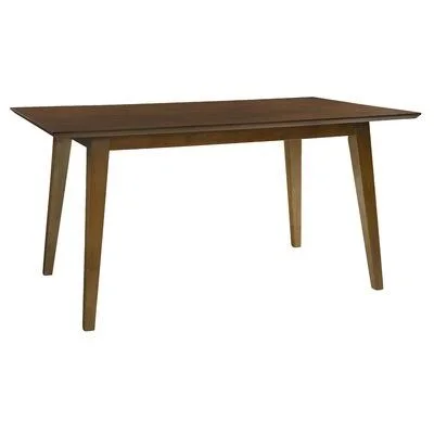 Alistair 60x22 Dining Table Joss & Main Color: Brown