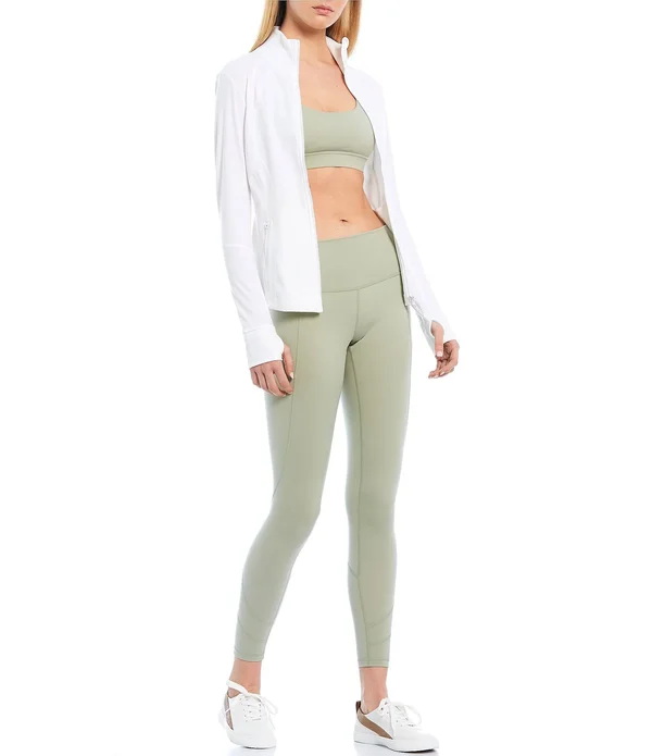Antonio Melani Inspire 28 High-Tech Interlock Knit 4-Way Stretch Hidden Waistband Pocket Leggings - XL