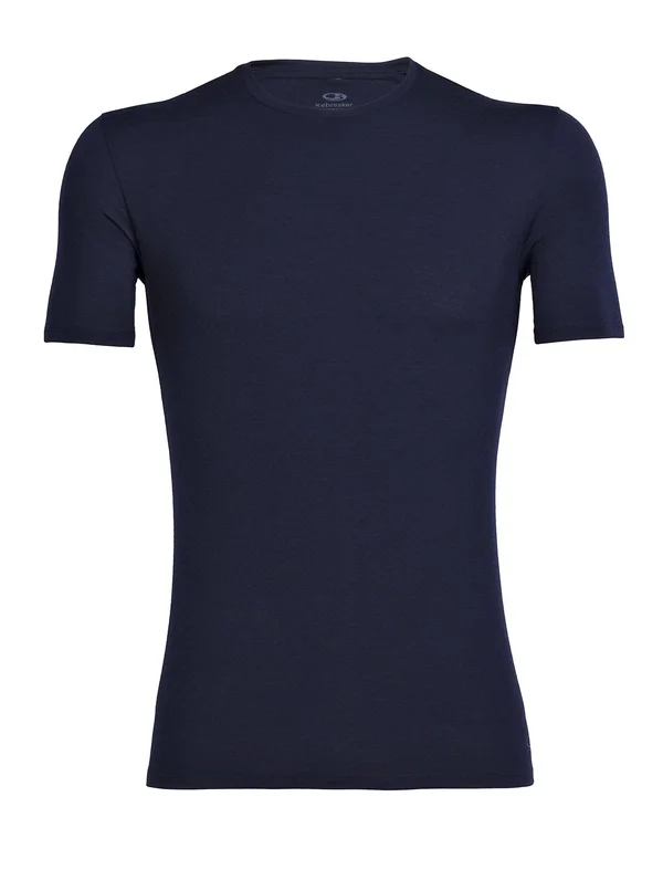 Icebreaker Anatomica Short Sleeve Crewe Men Midnight Navy S Men