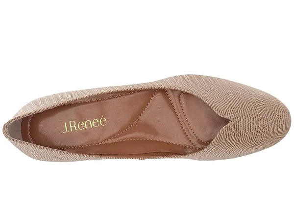 J. Renee Bambalina Women's Pump - Taupe Size 10
