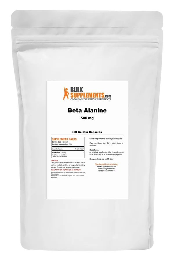 Bulksupplements Pure Beta Alanine Powder (5 Kilograms)