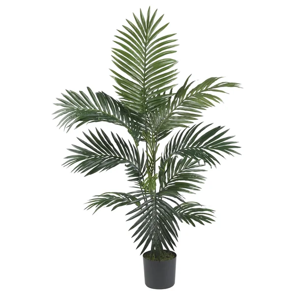 Nearly Natural 4 ft. Kentia Palm Silk Tree