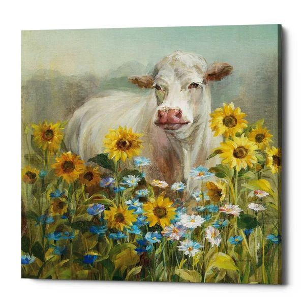 Epic Graffiti &Farm and Field I V2 Crop& by Danhui Nai - Canvas Wall Art, 37x22x37x22