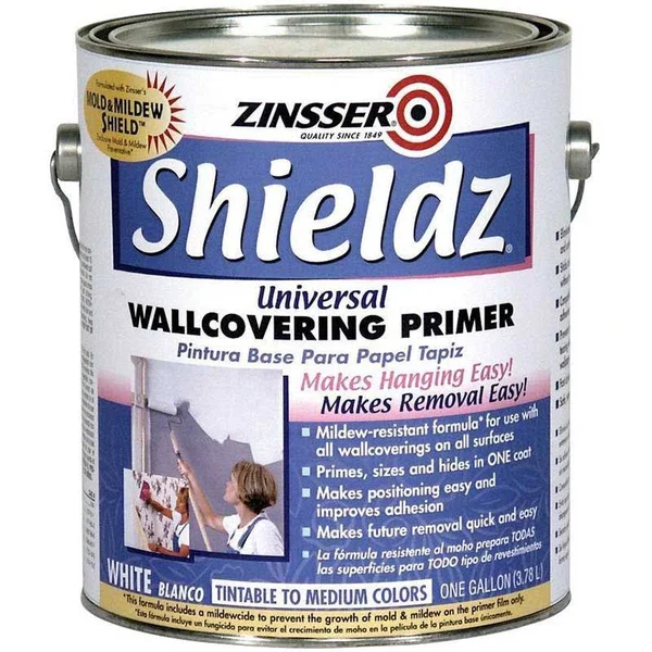 Zinsser Shieldz Universal White Wallcovering Primer 5 Gal