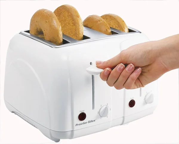 Proctor Silex 24203 4-Slice Toaster - White