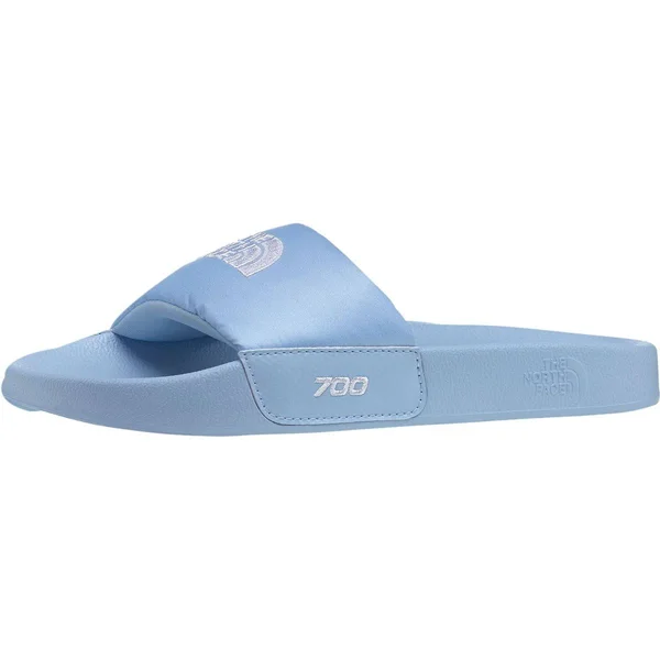 The North Face Women's Nuptse Slide - 6 - Angel Falls Blue - TNF White
