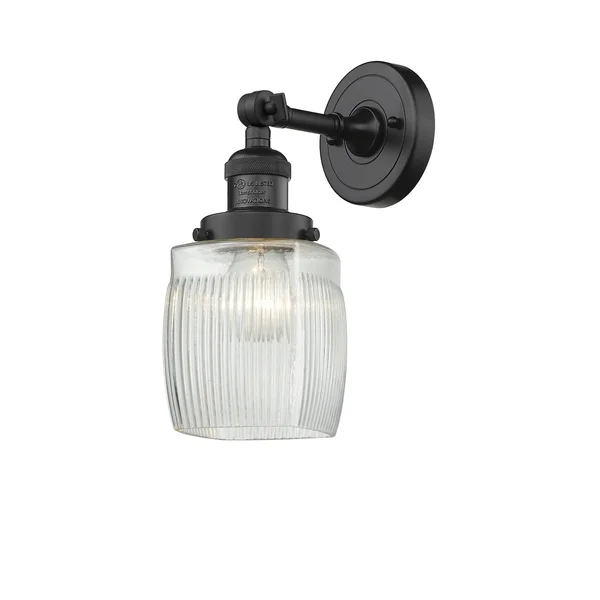 Innovations Lighting Colton 1 Light Sconce 203 BK G302 (Black)