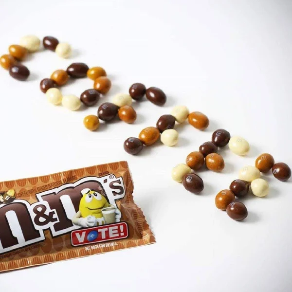 M & M Chocolate Candies, Peanut, Coffee Nut, Sharing Size - 24 pack, 3.27 oz packs