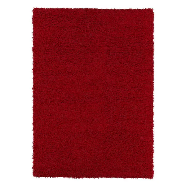 Sweet Home Stores Cozy Shag Collection Red 5 ft. x 7 ft. Indoor Area Rug