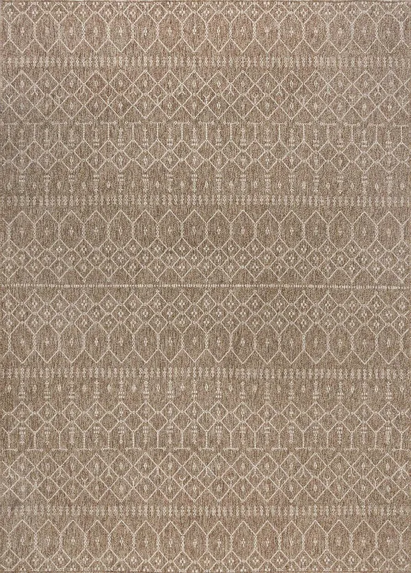 Tayse Elsa Indoor/Outdoor Area Rug Taupe