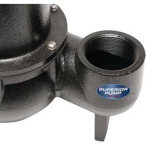Superior Pump 93501 1/2 HP Cast Iron Sewage Pump