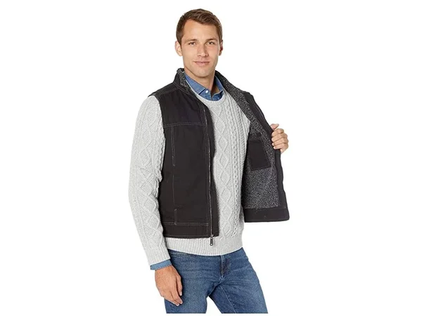Wolverine Men's Porter Sherpa Vest, XL, Black