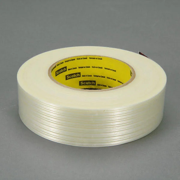Scotch Filament Tape 8916V Clear, 18 mm x 55 M, 48 Rolls per Case