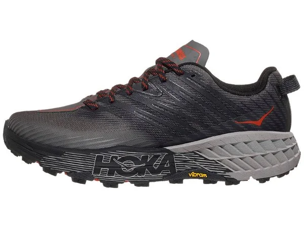 Hoka One One Men's Speedgoat 4 - 8 - Dark Gull Grey - Anthracite