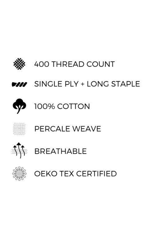 Pillow Guy Sheet Set(test) Charcoal - King, Cool & Crisp