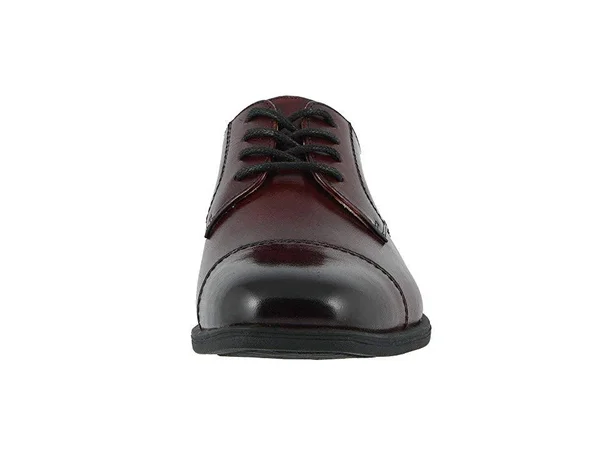 Florsheim Reveal Cap Toe Jr - Boys 2.5 Youth Burgundy Oxford Medium