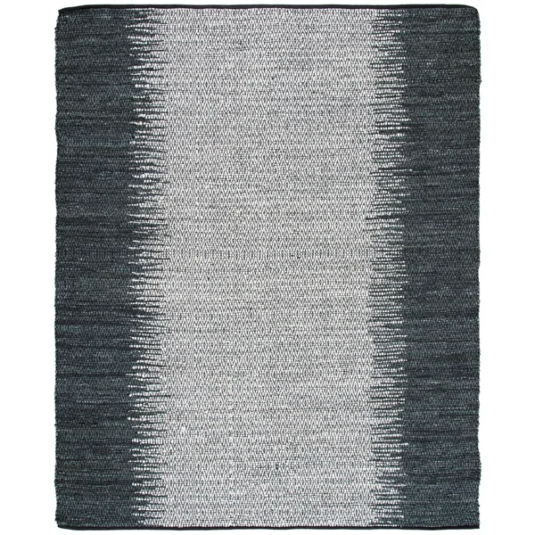 Safavieh Vintage Leather VTL101A 4&0x22 x 6&0x22 Grey, Cream Area Rug