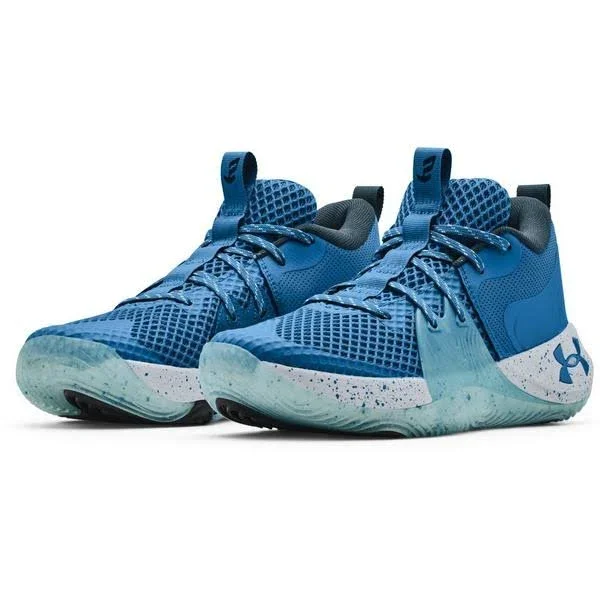 Under Armour Embiid One Basketball Shoes in Blue/Blue Size 10.0