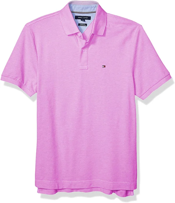 Tommy Hilfiger Men's Classic-Fit Ivy Polo - Violet Heather