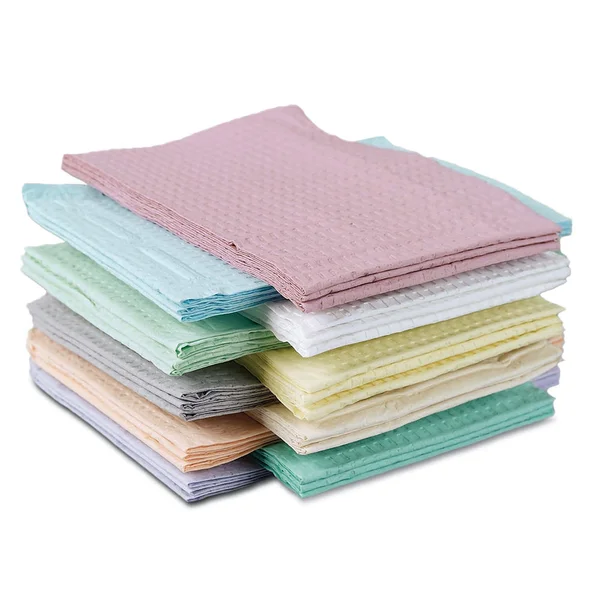 Tidi Products - 917408 - Towel, 3-Ply Tissue Poly, Peach, 13 x 18, 500/cs