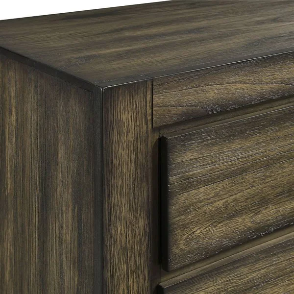 New Classic Furniture Ashland Rustic Brown Nightstand