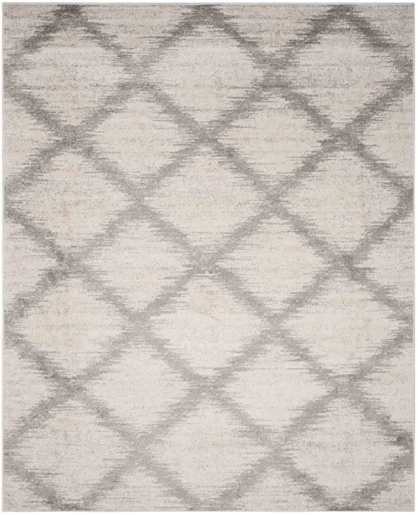 Safavieh 9& x 12& Adirondack ADR122B Ivory - Silver Rug