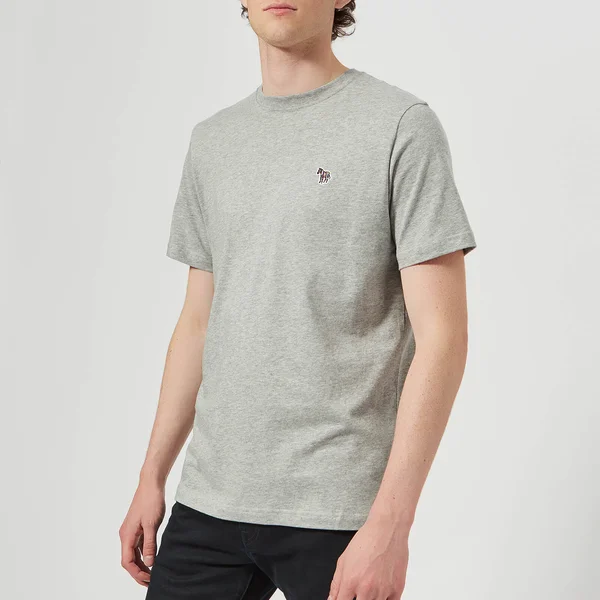 Paul Smith Grey Zebra Logo T-Shirt - M