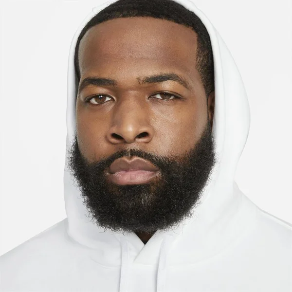 Nike Men's Sportswear Club Fleece Hoodie - White