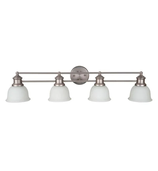 Craftmade Light Rail 4 Light Vanity - Brushed Satin Nickel - 19832BN4