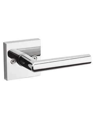Kwikset 967MILSQT-15S Milan Square Interior Double Cylinder Handleset Trim SmartKey Satin Nickel Finish
