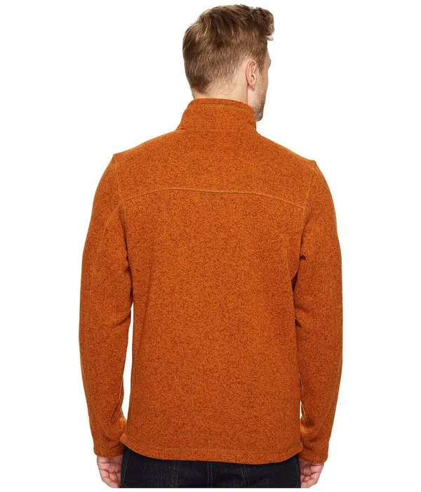The North Face Gordon Lyons 1/4 Zip Jacket - Men's Autumnal Orange Heather, L