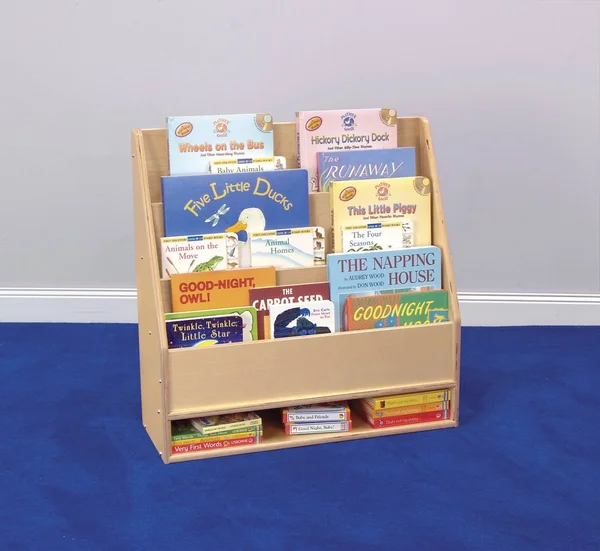 Childcraft Toddler Book Display with Dry-Erase PANEL, 3 Shelves, 24 x, 24 x 9 x 24 inches