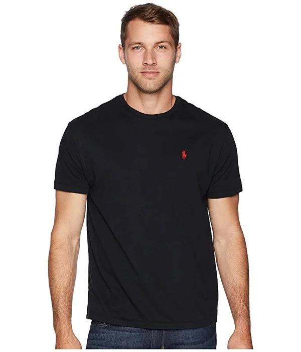 Polo Ralph Lauren Men's Classic Fit Crew Neck T-Shirt - Black