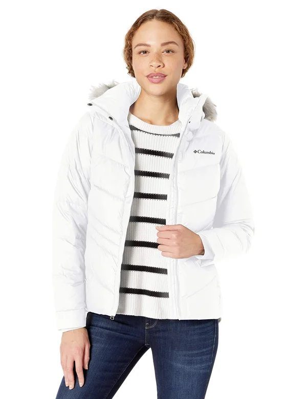 Columbia Women's Peak to Park Insulated Jacket, Size: 2XL, White