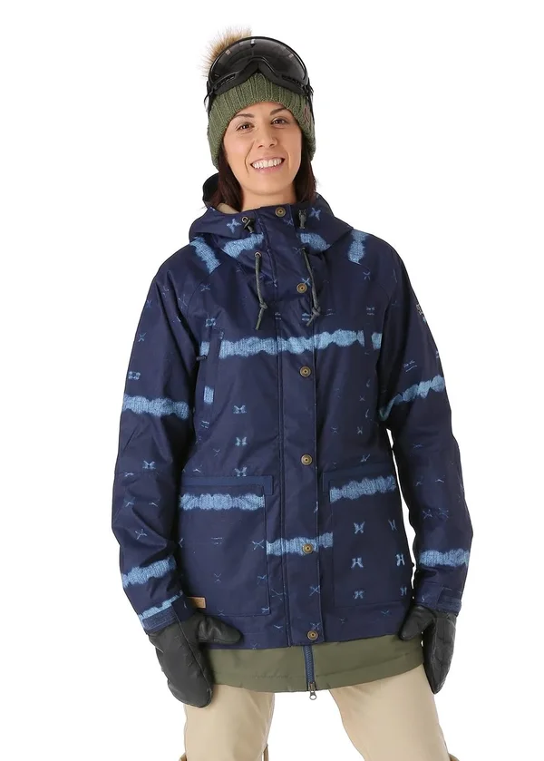 DC Shoes Women's Riji Snow Jacket Blue Size XL