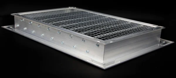 10x22W x 30x22H Aluminum Outdoor Weather Proof Louver - Rain & Waterproof Air Vent with Screen Mesh - HVAC Grille - Aluminum