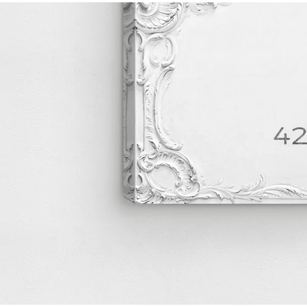 Oliver Gal &Milan Sign& Fashion and Glam Wall Art Canvas Print - Gray, White (15 x 10)