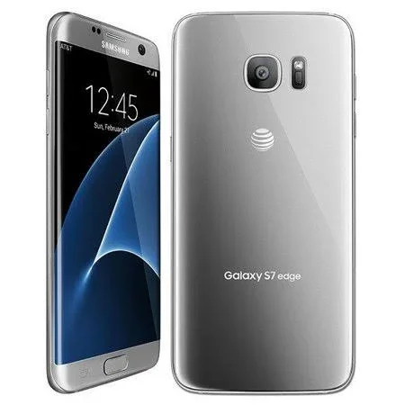Samsung Galaxy S7 Edge Silver, Factory Unlocked, GSM Atu0026t T-Mobile, 32GB, B Grade Refurbished