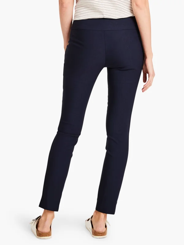 Nic+Zoe Women's Slim Wonderstretch Pant Dark Indigo Size 8, Dark Blue