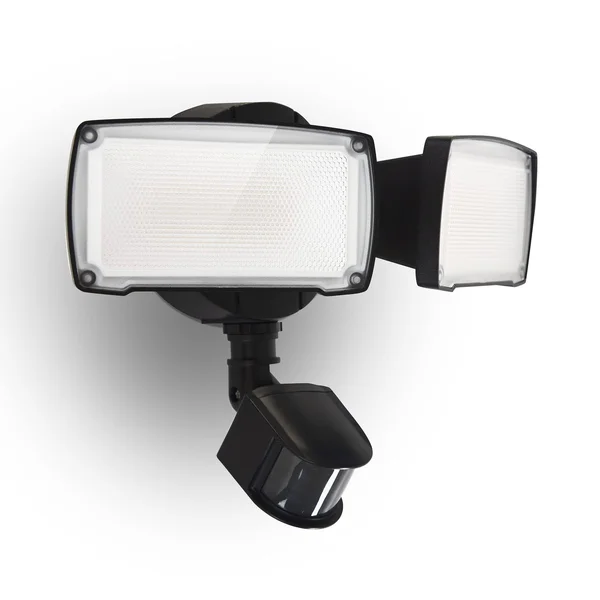 Ume 17W LED Security Light Motion Sensor Outdoor - 2 Adjustable Head, 2000lm, 5000K, IP65 Waterproof, Dusk to Dawn Flood Light wi