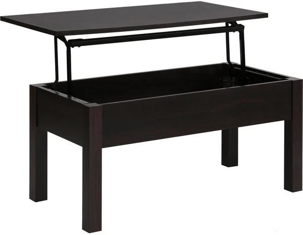 Mainstays Coffee Table Modern Lift-Top Storage Desk Snacks Crafts 38x18 X18 inch Espresso
