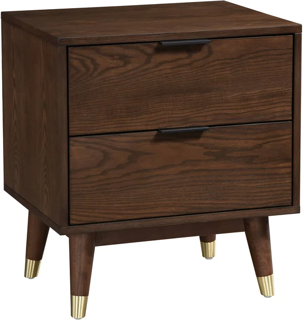 Meridian Furniture Vance Walnut Night Stand