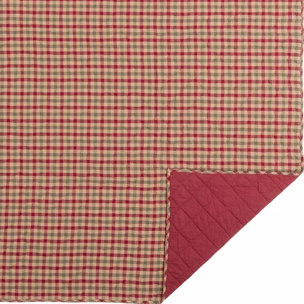 Jonathan Plaid Quilt - Queen