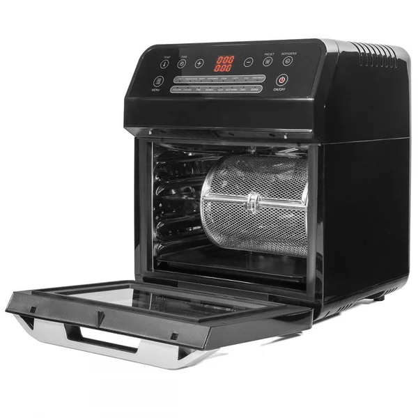 Barton Premium 1600W Electric Air Fryer Oven Cooker 16-Function Menu Setting LCD Display Black 99931W