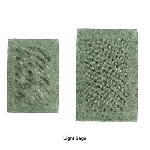 Castle Hill Reversible 2pc. Shooting Star Bath Rug Set Natural
